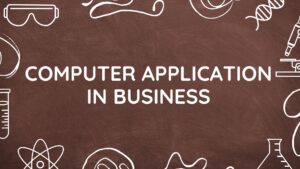 Computer application in business past questions and answers